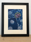 Cyanotype brodé - 
